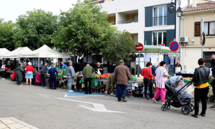 Marché de Vauvert, une reprise respectant le protocole sanitaire