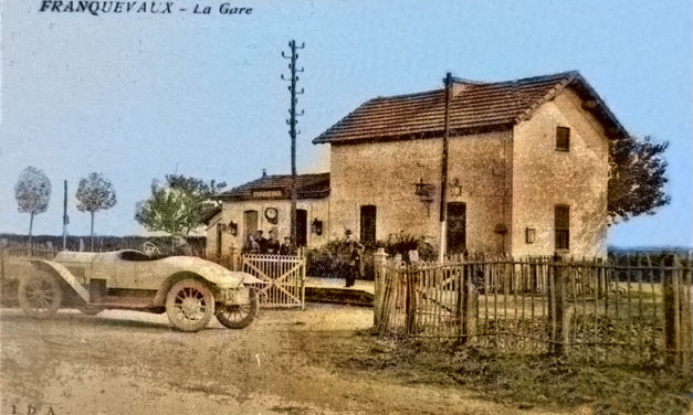Une photo, une histoire : La gare de franquevaux.