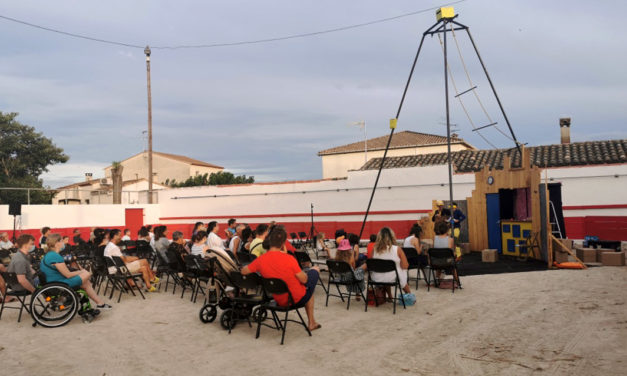 Gallician : Belle soirée familiale et conviviale dans les arènes