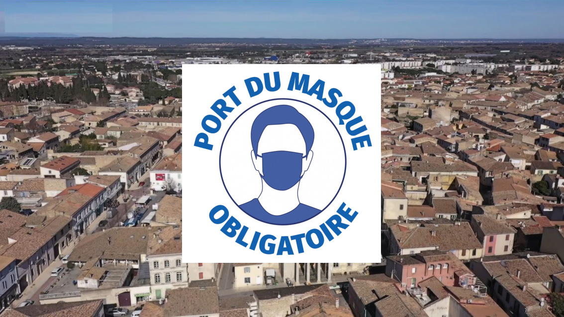 Vauvert : Port du masque obligatoire en centre-ville