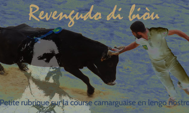 Revengudo di biòu : Petite rubrique taurine en langue provençale