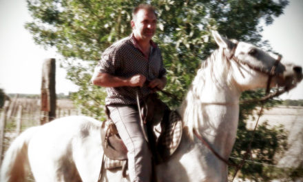La manade Félix fête son anniversaire pendant la fête de Vauvert