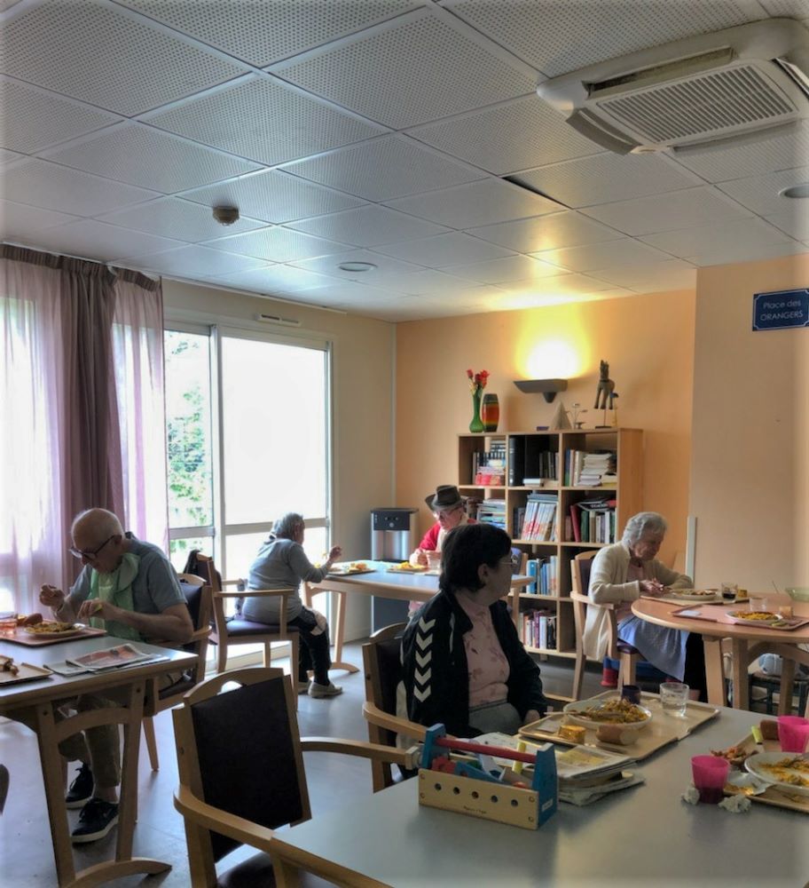 repas des résidents