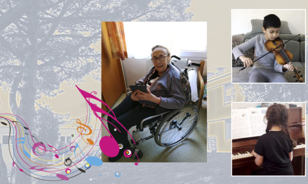 Les jeunes de l’école de musique jouent à distance pour nos aînés