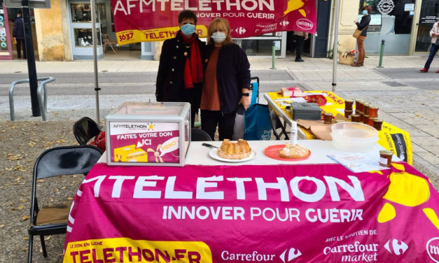 Opération paëlla pour le Téléthon !