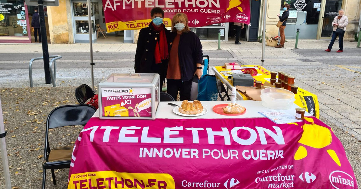Opération paëlla pour le Téléthon !
