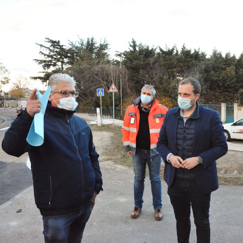 réunion fin de chantier ZA Grand Terre