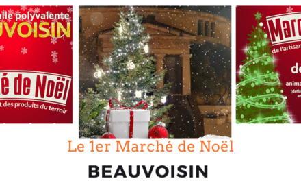 Le premier Marché de Noël de Beauvoisin