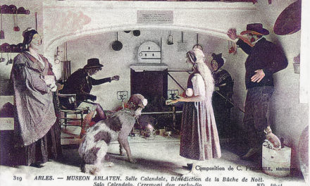 Une photo une histoire : la bûche ou Cacho-fio