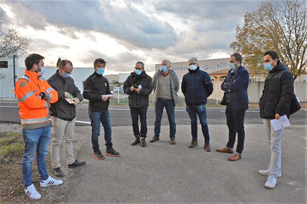 réunion fin de chantier ZA Grand Terre