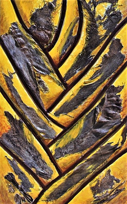 l'arbre du voyageur - acrylique