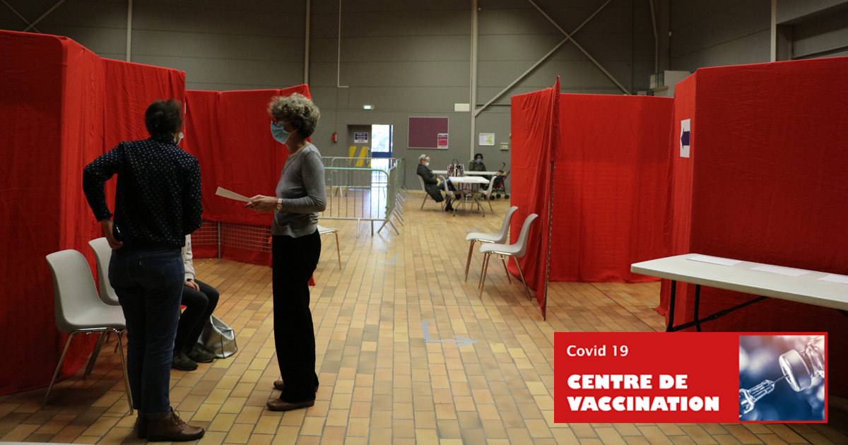 Nouveaux créneaux de vaccination pour la salle Bizet
