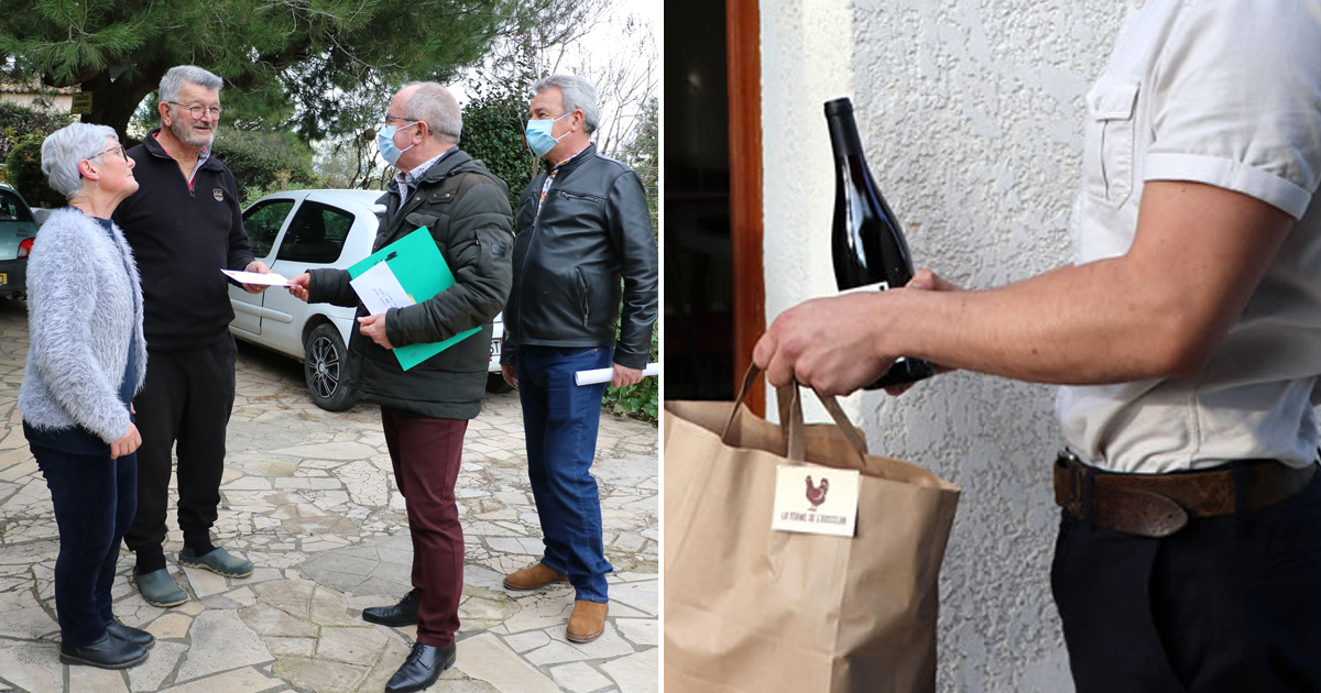 Des menus à emporter offerts aux aînés