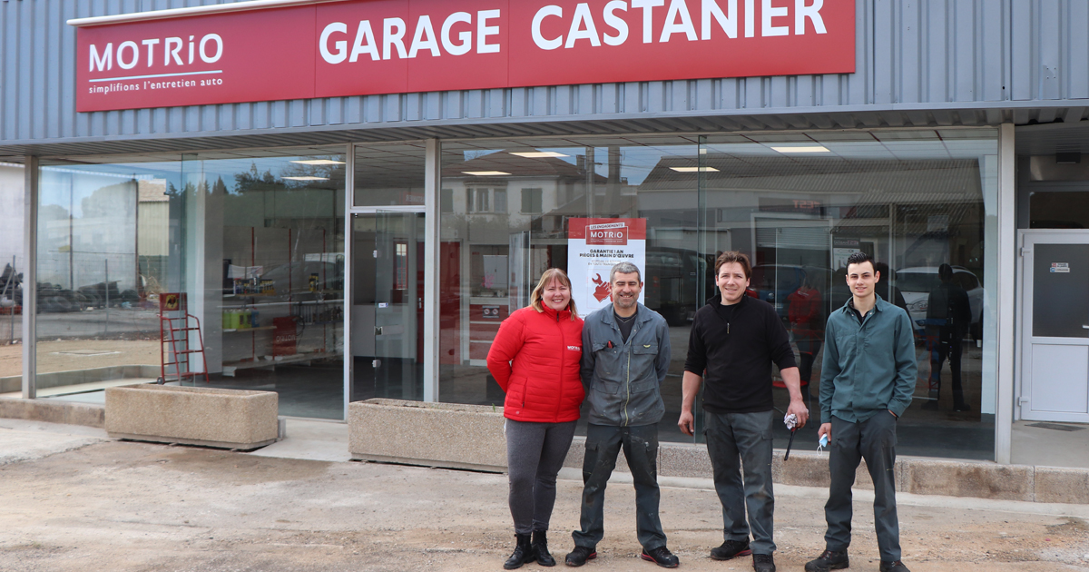 Nouveaux locaux et nouveaux services pour le garage Castanier