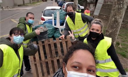 Nettoyage citoyen dans le village