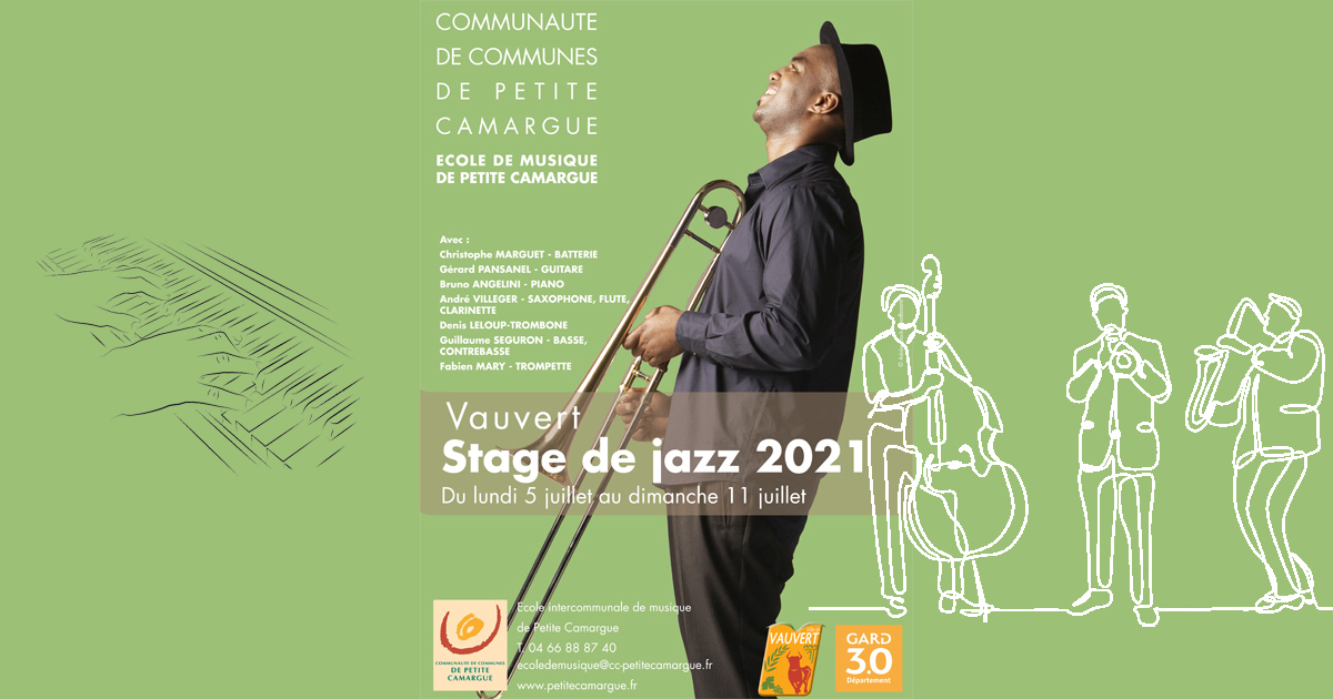 L’école de musique de Petite Camargue prépare le stage de jazz 2021