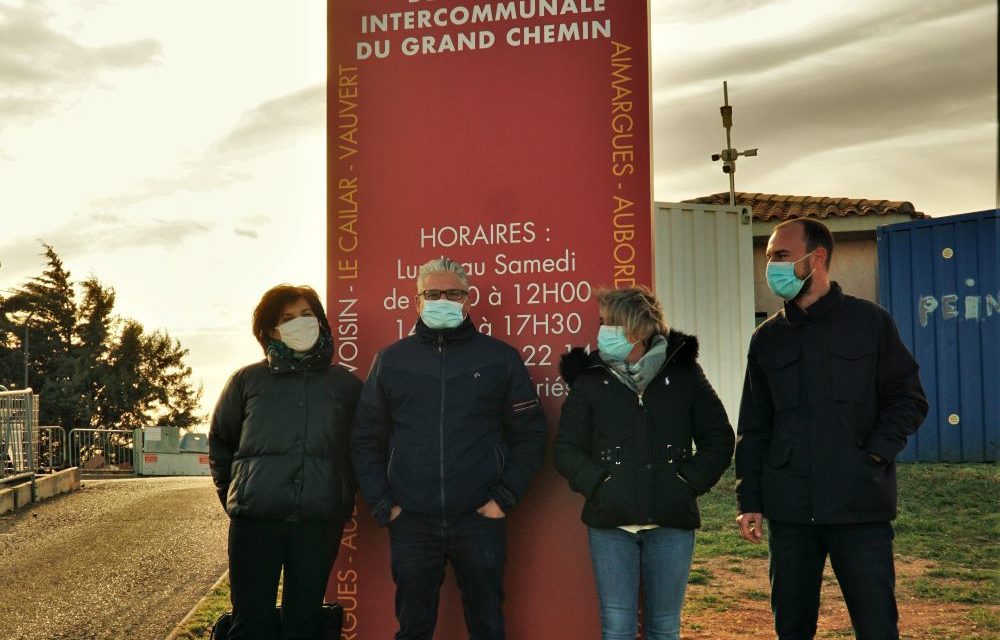 Nouvelle signalétique et enjeu environnemental et économique pour les déchèteries de Petite Camargue.