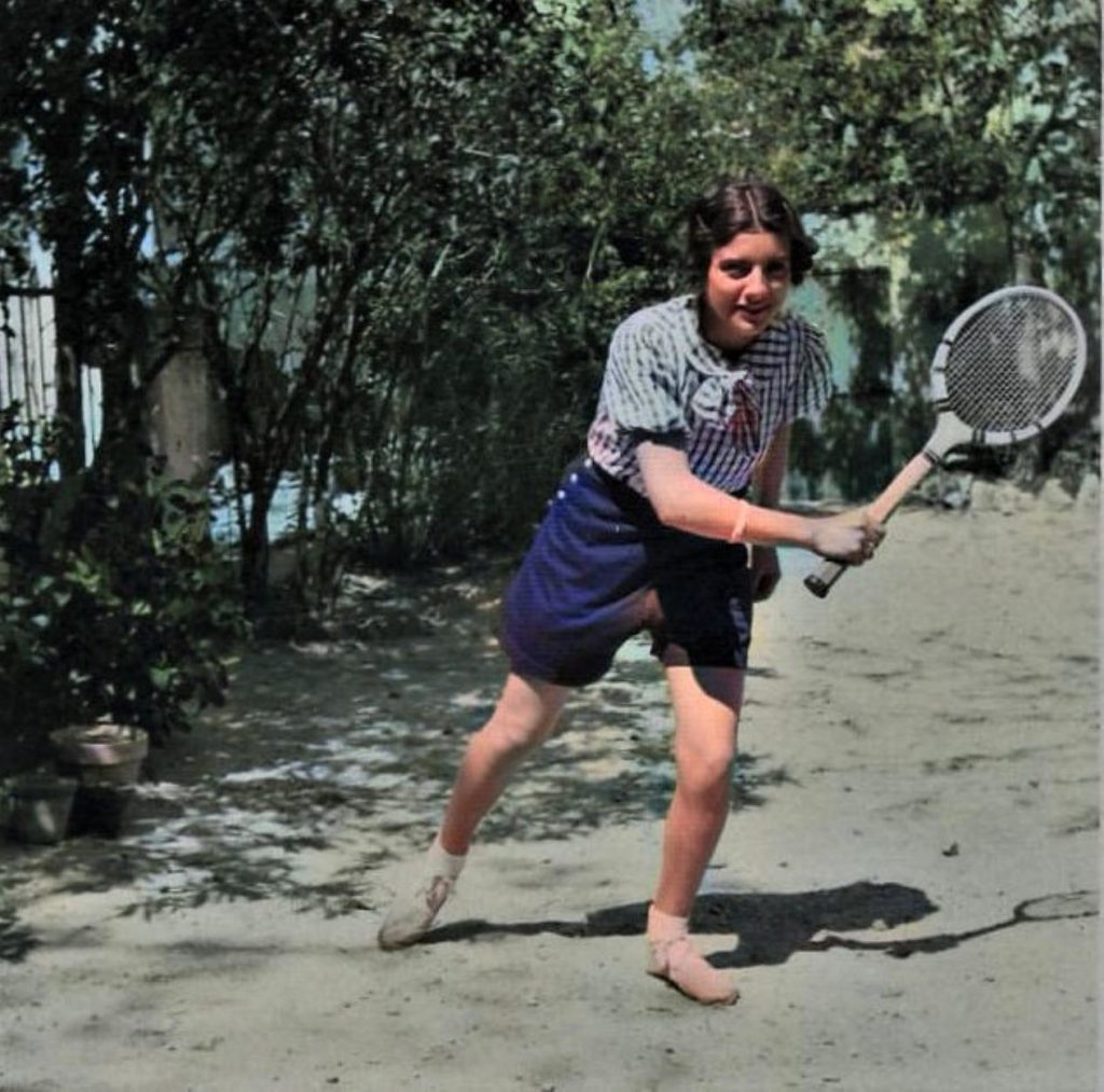 Au tennis 1938