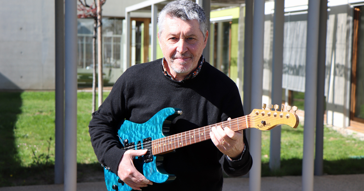 Rencontre avec Jean-Marie Frédéric, professeur de guitare