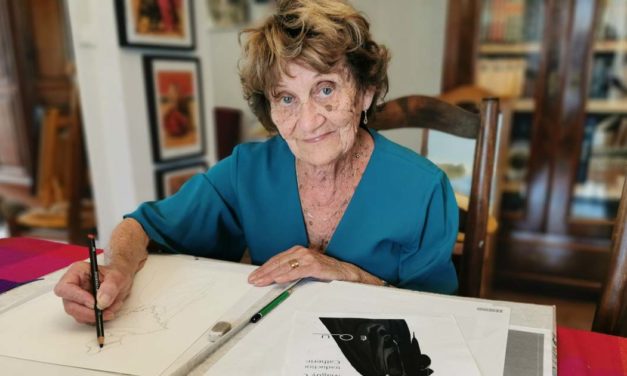 Marise André expose au caveau des maîtres vignerons de Vauvert