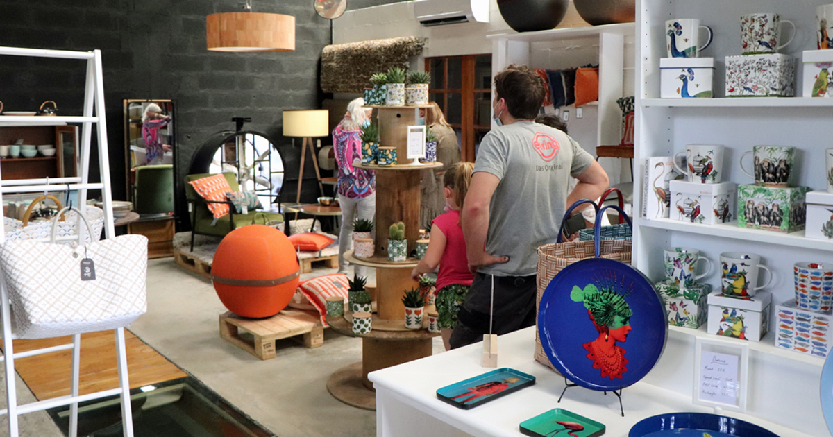 Boutique et salon de thé à découvrir à “La prise d’eau”