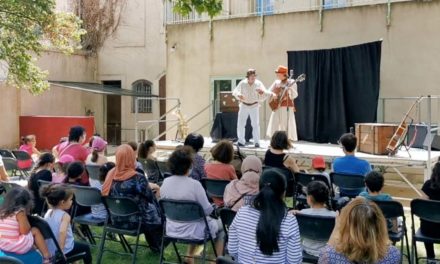 Les enfant ont assisté à un joyeux pestacle autour du jazz