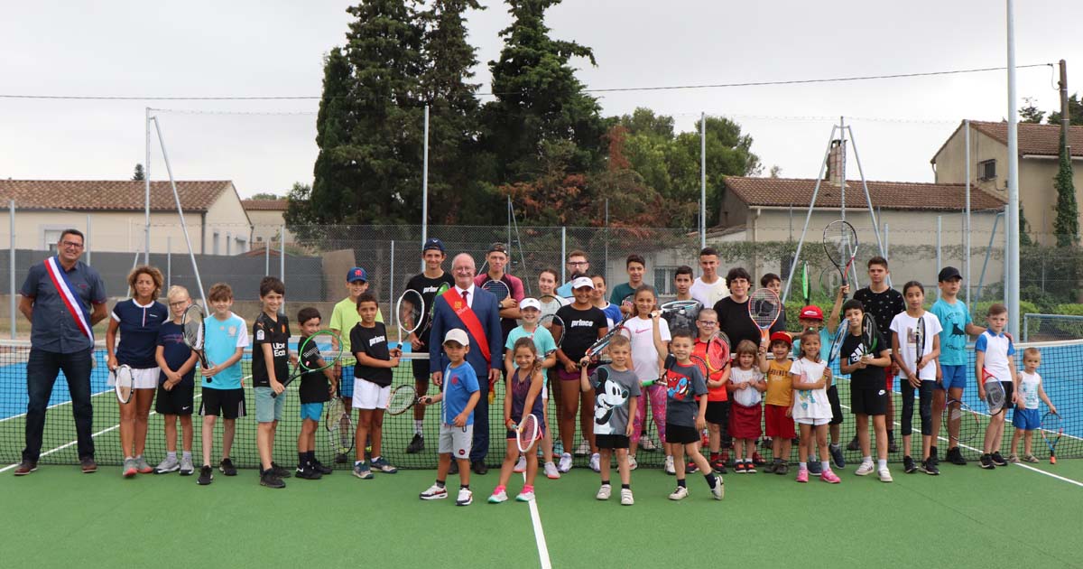 Deux nouveaux courts pour un club de tennis plein de projets