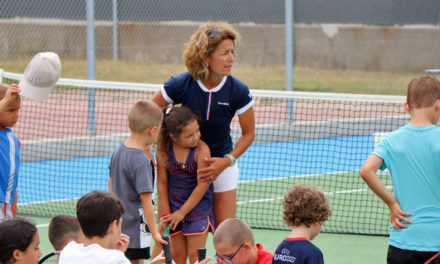 Patricia Ouellet, nouvel entraîneur du Tennis club de Vauvert