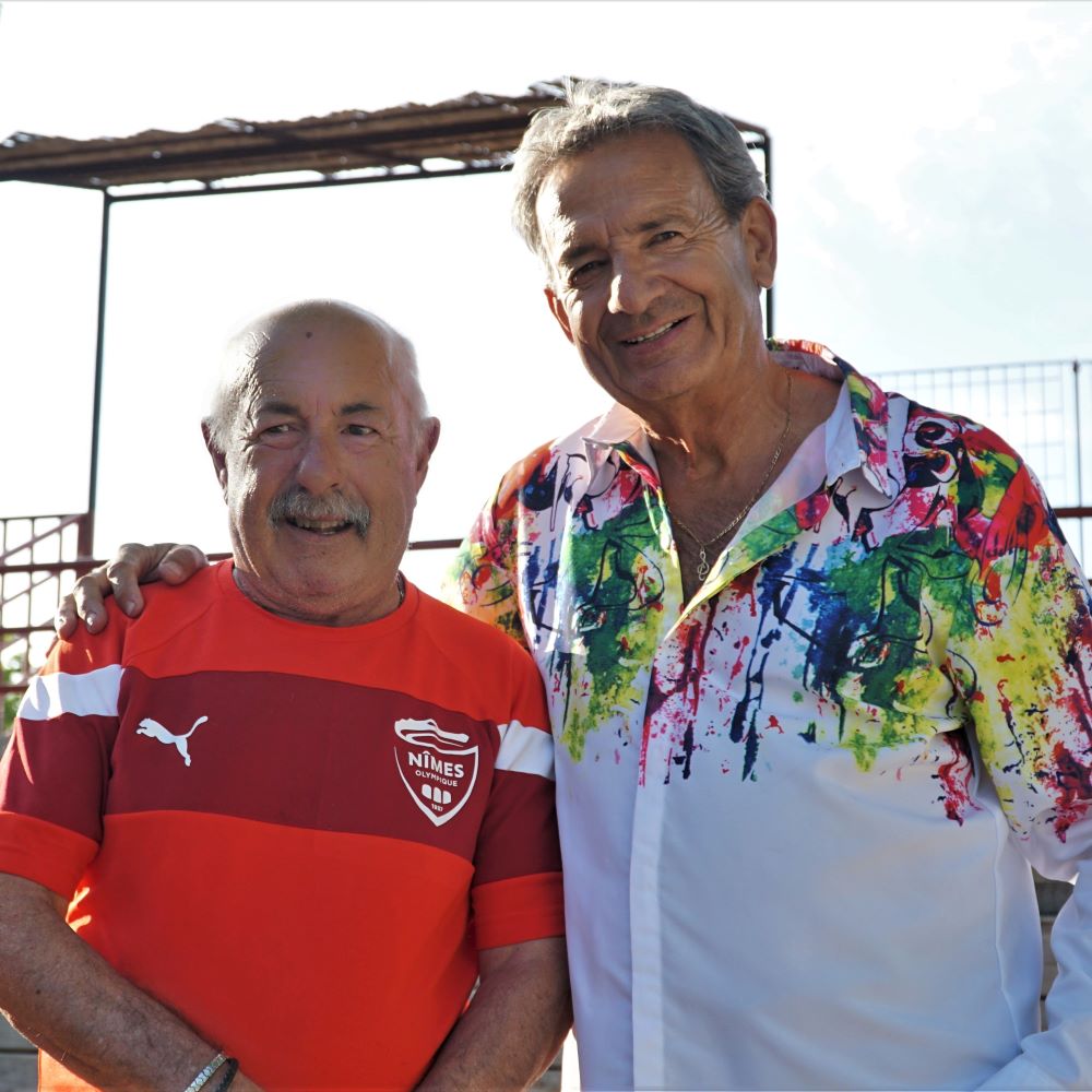 Alain Rubio avec Bernard Tresse