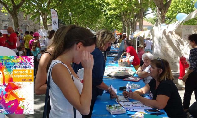 Ce samedi 4 septembre : Fête des activités et des associations 2021