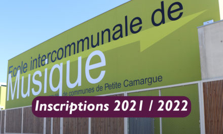 Inscriptions à l’école de musique de Petite Camargue à partir du 8 septembre