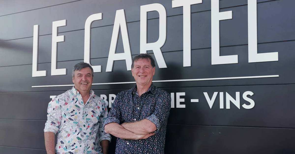 Patrick Bricongne et Marc Guyot dédicacent leur ouvrage au Cartel
