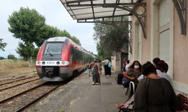 « J’ai pris le train à 1 €, Vauvert – Le Grau du Roi »