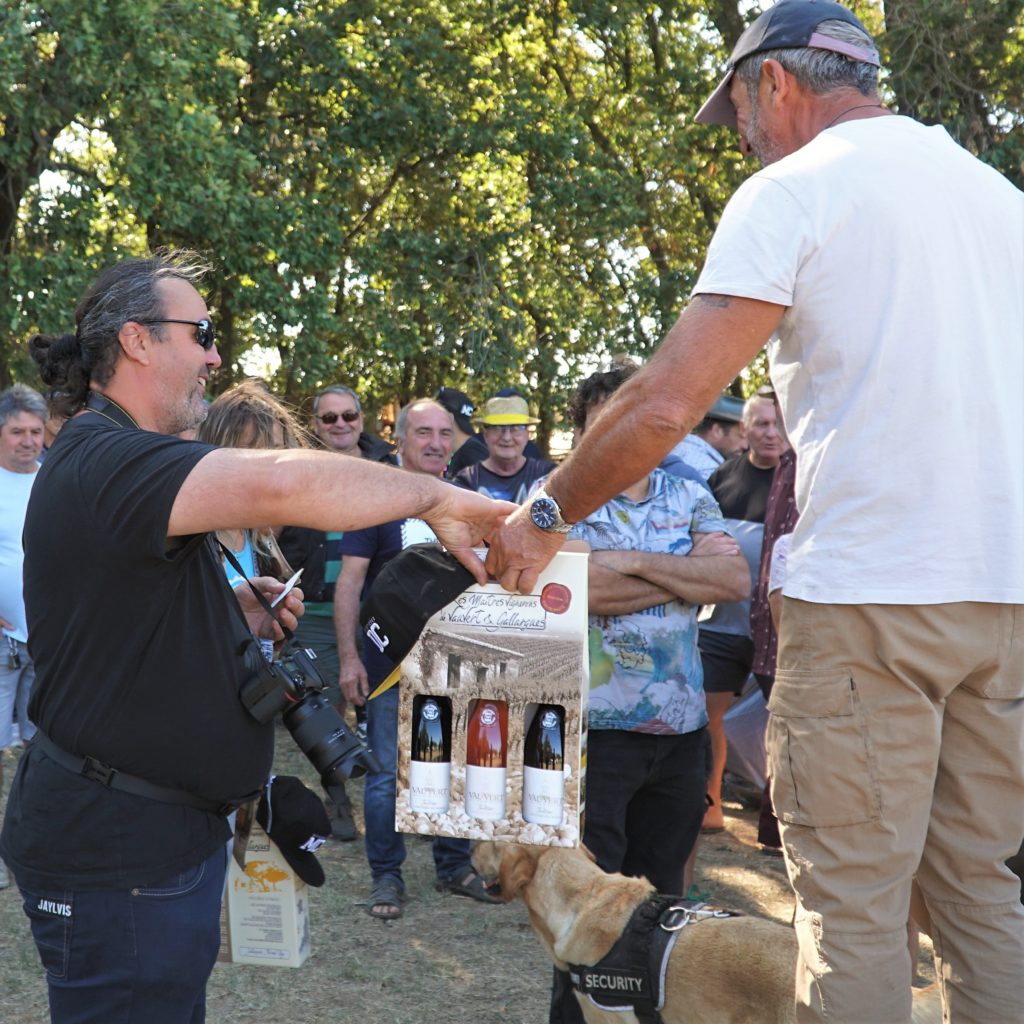 déjeuner aux prés du Moto Cross