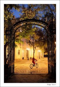 dans les jardins de la fontaine