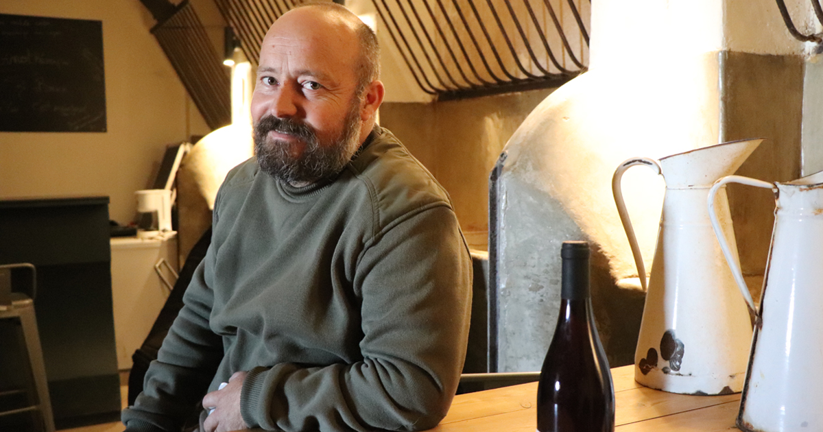 Brice Bolognini, vigneron au mas Mellet : le bio comme une évidence