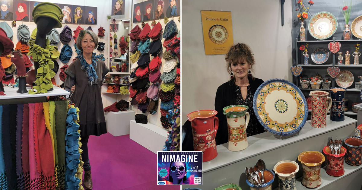 Deux créateurs de Petite Camargue au salon Nimagine jusqu’au 14 novembre