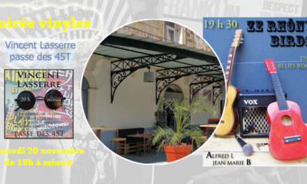 Ce samedi, Soirée Vinyles à la brasserie « Le France »