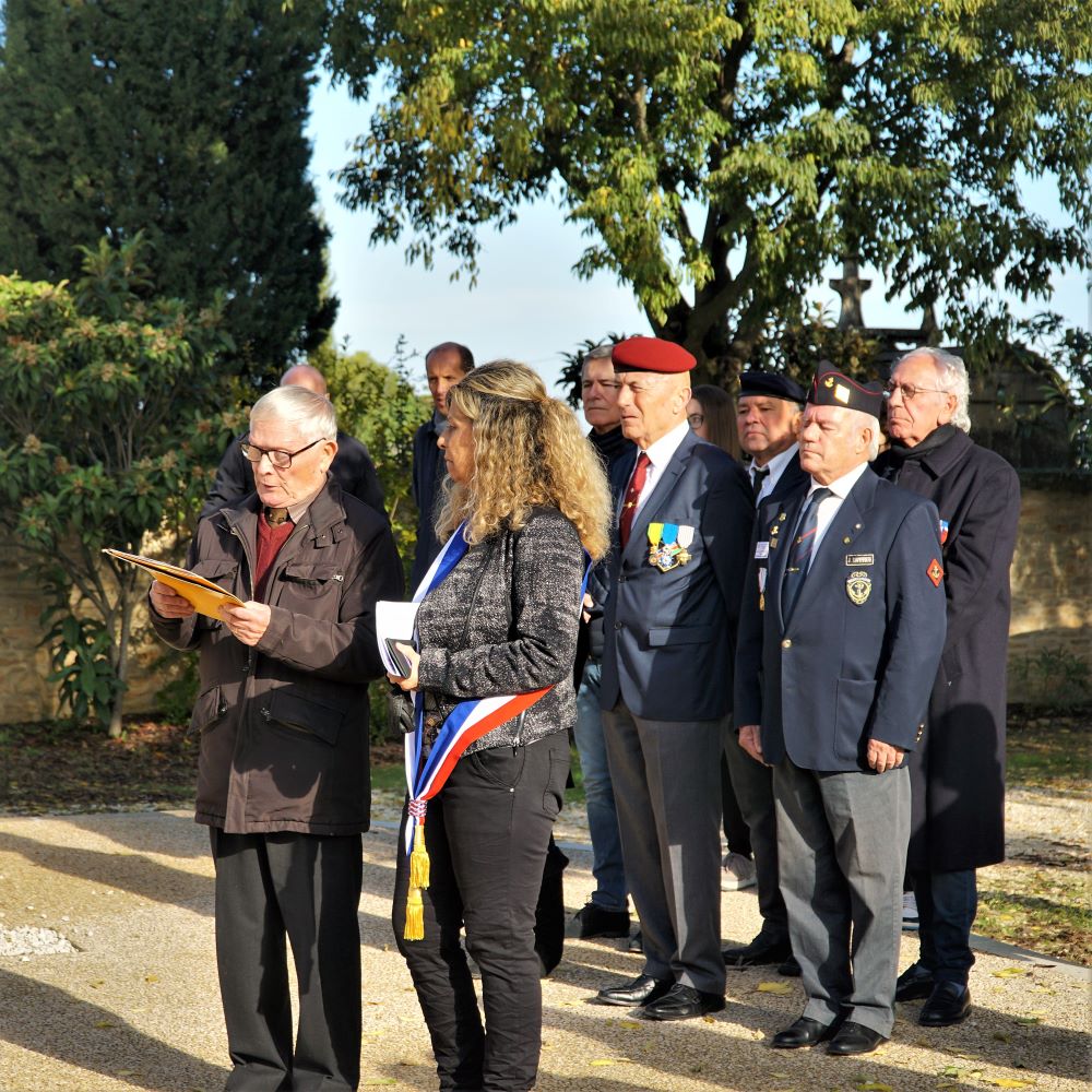 Cérémonie du 11 novembre Beauvoisin