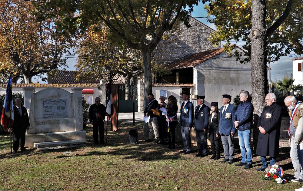 Cérémonie du 11 novembre Franquevaux