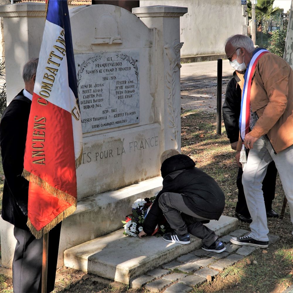 Cérémonie du 11 novembre Franquevaux