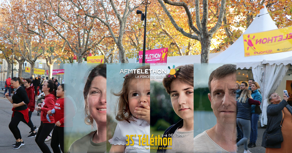 Le téléthon revient en force à Vauvert