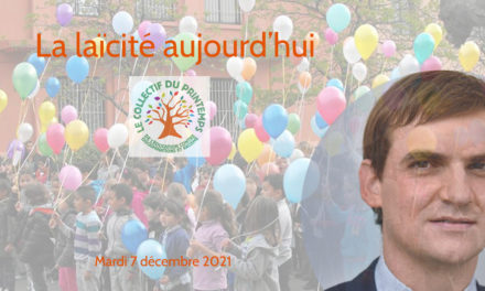 La laïcité aujourd’hui, conférence de Nicolas Cadène
