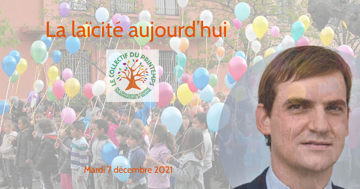 La laïcité aujourd’hui, conférence de Nicolas Cadène