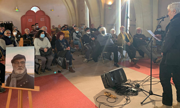 Hommage à Michel Falguières par la compagnie Beau Parleur