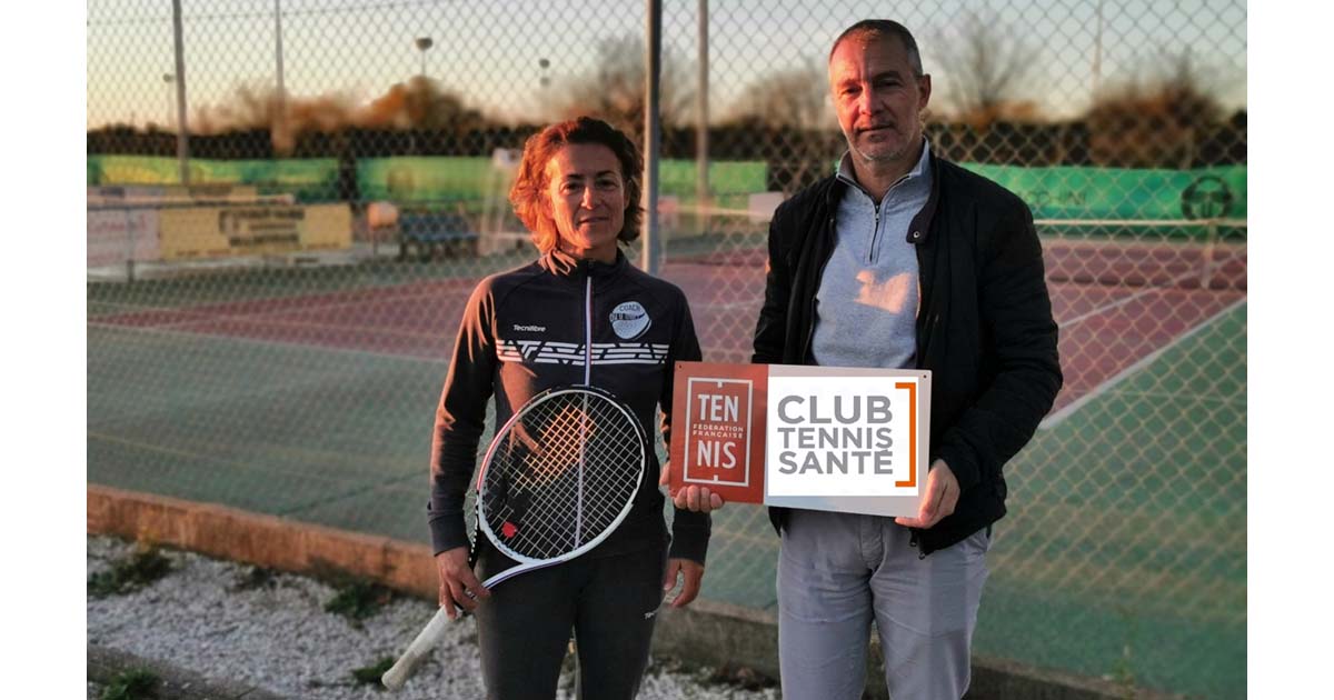 Le TC Vauvert obtient le label tennis santé