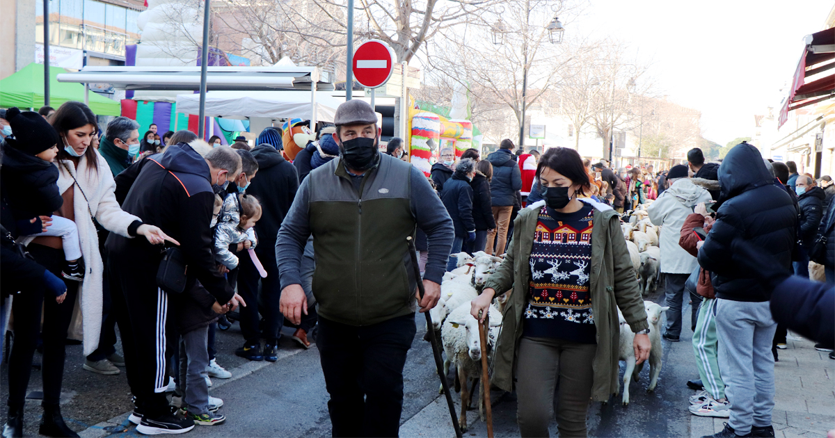 Deux belles journées pour le marché de Noël à Vauvert