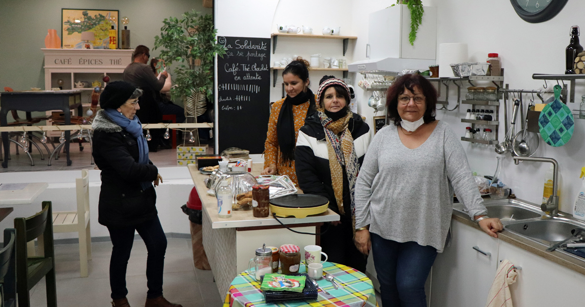 Le café solidaire vient d’ouvrir à Vauvert