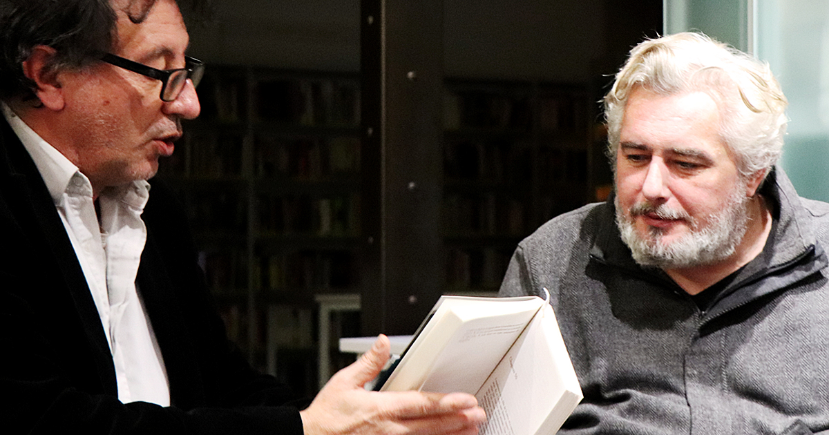 L’écrivain Nicolas Rey et Philippe Béranger des Avocats du diable « On part à l’aventure vers l’amour »