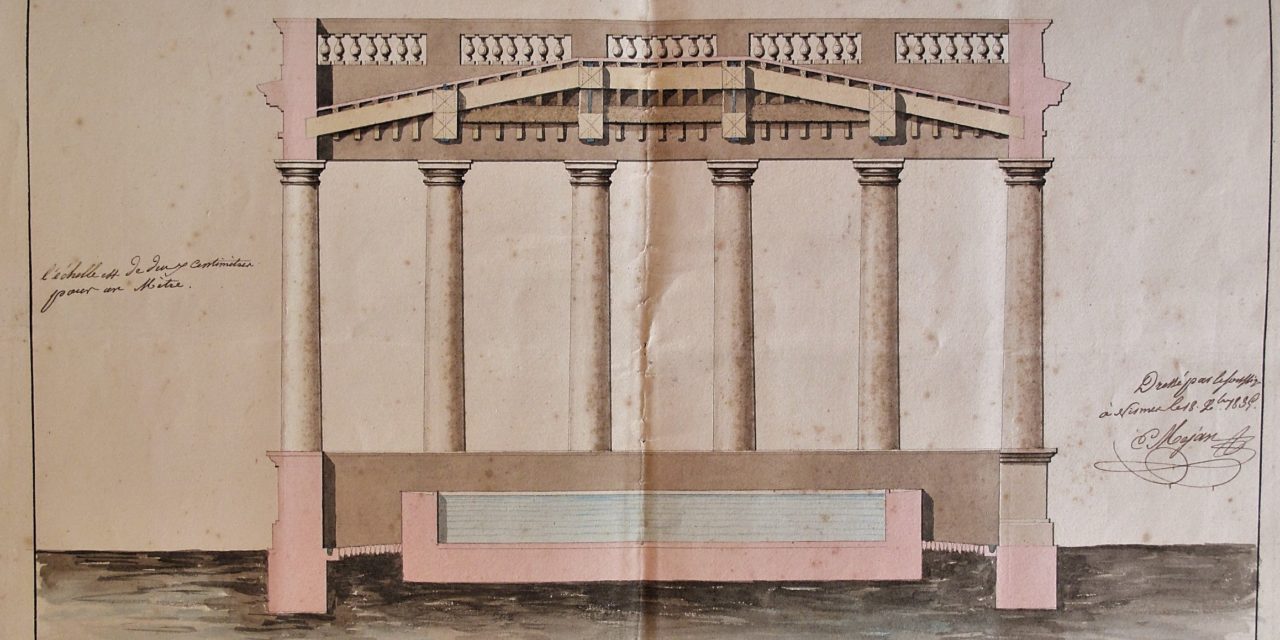 PROJET D’UN LAVOIR A CONSTRUIRE A BEAUVOISIN EN 1835